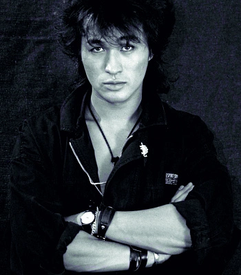 постер тканевый кино в. цой (ч/б)