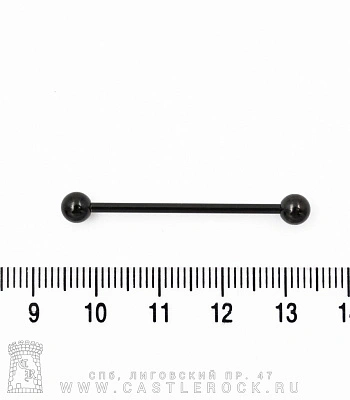 Штанга Индастриал Сталь Черная с Шариками 1,6 х 30 х 5/5