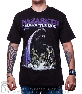 футболка nazareth "hair of the dog"