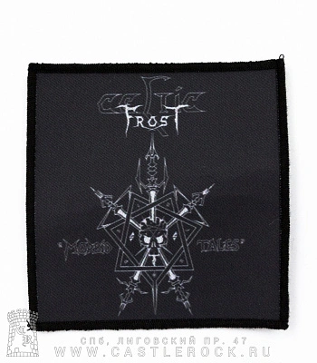 нашивка celtic frost "morbid tales"