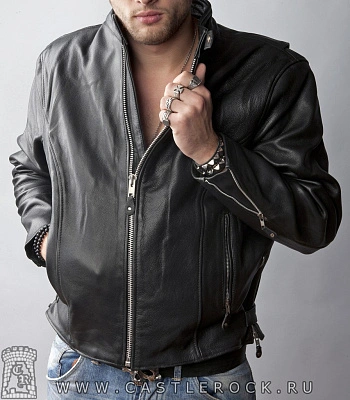 мото-куртка first с боковыми молниями