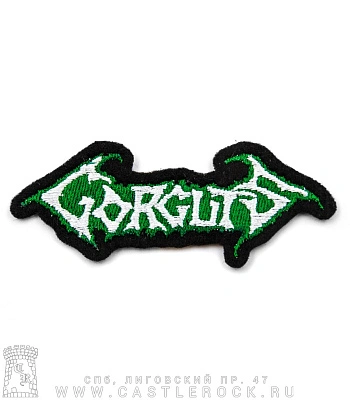 нашивка gorguts (лого, вышивка)