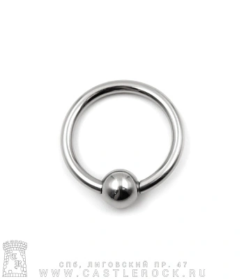 Кольцо BCR Сталь 2 х 15 х 6 (с пружинным шариком)