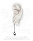 серьги alchemy gothic (алхимия готик) e364 deadskull