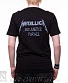 футболка metallica "and justice for all" (ч/б, стена, принт большой)