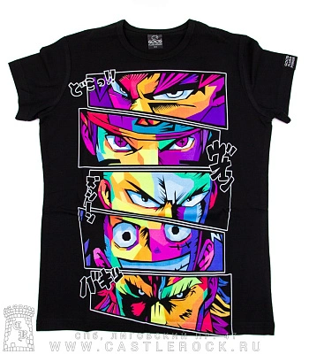 футболка детская аниме (светится)