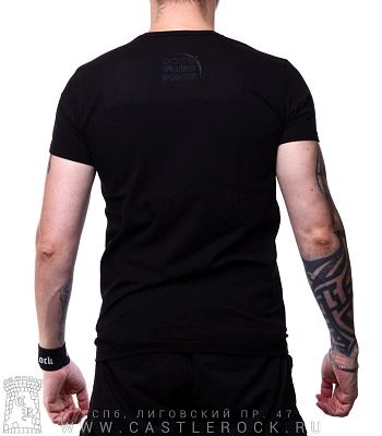 футболка пес космический (светится)