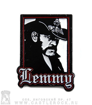 значок цанга motorhead lemmy (ч/б)