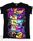 футболка детская аниме (светится)