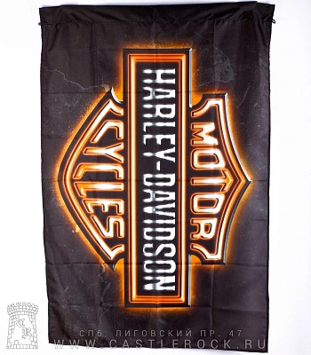 флаг harley-davidson