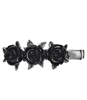 заколка alchemy gothic (алхимия готик) hh12 wild black rose
