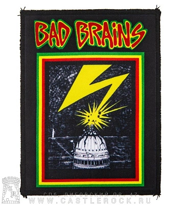 нашивка bad brains "bad brains"