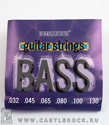 струны emuzin для бас-гитары 6s32-130