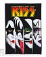 нашивка на спину kiss (лица)