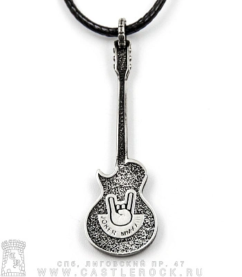 подвес joker гитара gibson эмаль (фиолетовая)
