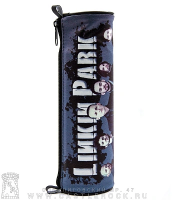 пенал linkin park (группа, серый)