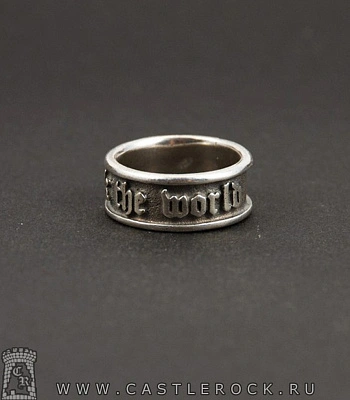 кольцо fuck the world