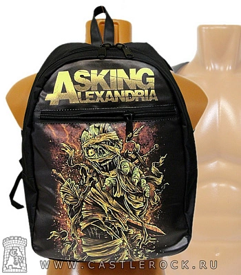 рюкзак asking alexandria (мумия)