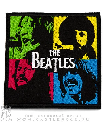 нашивка beatles "let it be" (вышивка)