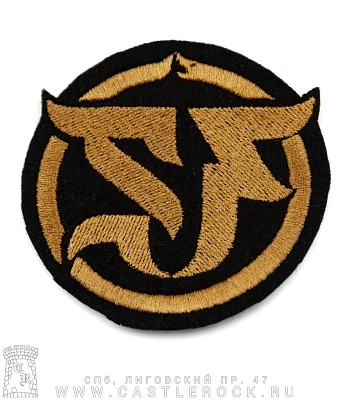нашивка septicflesh (лого, круглая, вышивка)