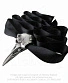 подвес alchemy gothic (алхимия готик) p736 raven skull ribbon