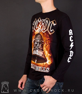 футболка ac/dc "hell's bells" д/р