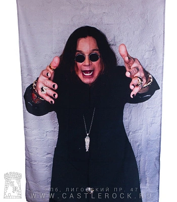 постер тканевый ozzy osbourne