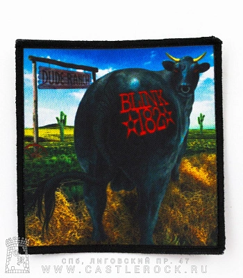 нашивка blink-182 "dude ranch"