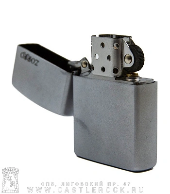 зажигалка фирменная металлик (матовая)