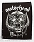 нашивка motorhead (лого ч/б)
