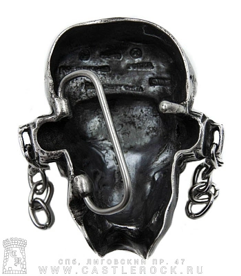 пряжка megadeth vic rattlehead