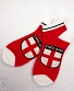 носки короткие флаг англии england (красные)