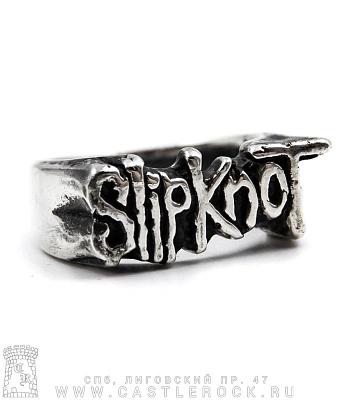 кольцо slipknot (лого, рельефное)