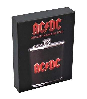 фляга стальная фирменная ac/dc 7 oz