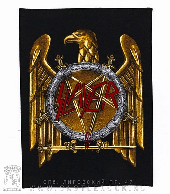 нашивка на спину slayer (орел)