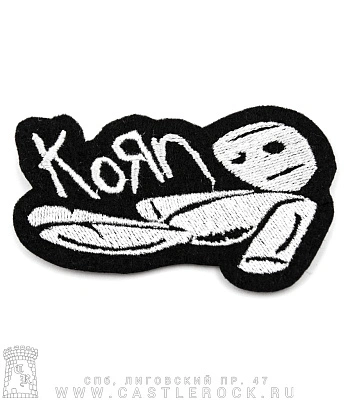 нашивка korn "issues" (вышивка)