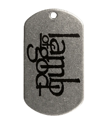 жетон с гравировкой lamb of god