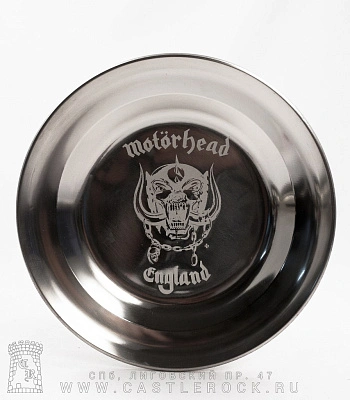 тарелка декоративная motorhead (лого)