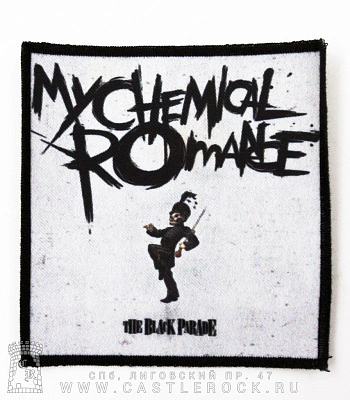 нашивка my chemical romance "the black parade"