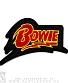 нашивка термо david bowie (лого, вышивка)