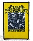 нашивка toxic holocaust "evil never dies"
