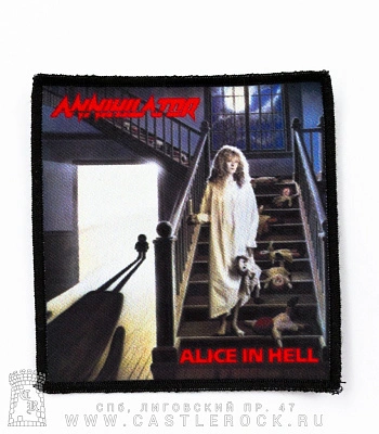нашивка annihilator "alice in hell"