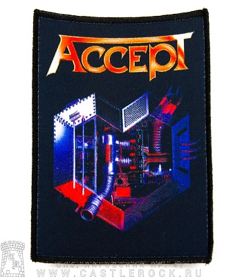 нашивка accept "metal heart"
