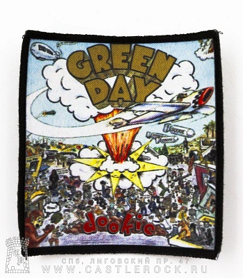 нашивка green day "dookie"