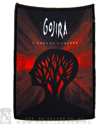 нашивка gojira "l’enfant sauvage"
