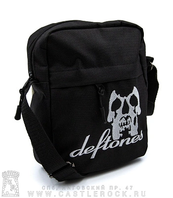 сумка на плечо с вышивкой deftones