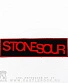 нашивка stone sour (лого красное)