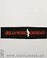 нашивка hollywood undead (лого, красная надпись)