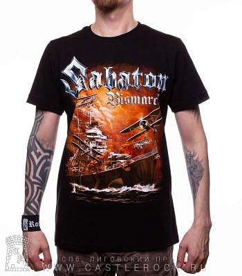 футболка sabaton "bismarck"
