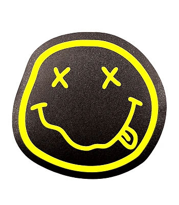 наклейка виниловая nirvana (смайл)